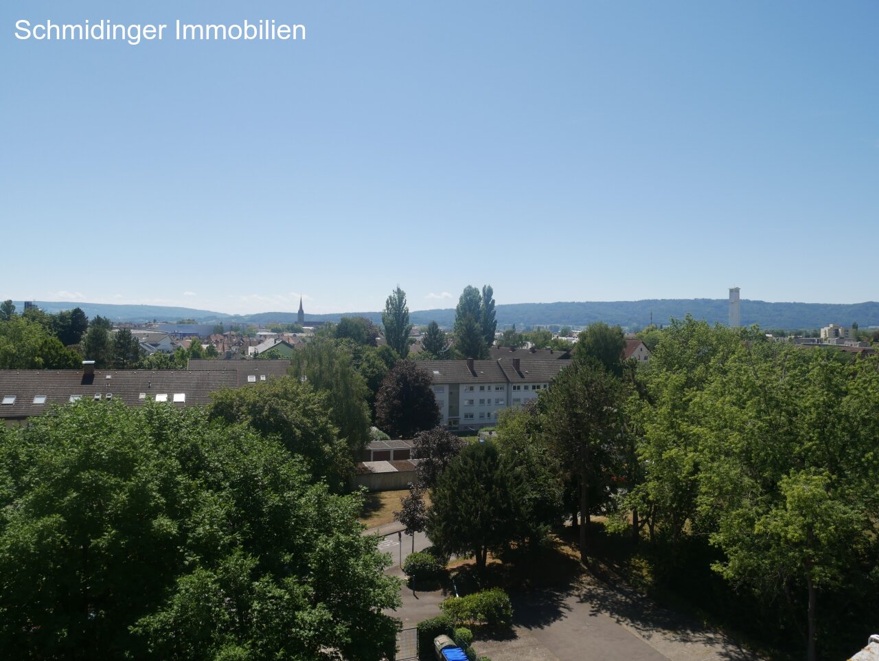 Aussicht vom Balkon