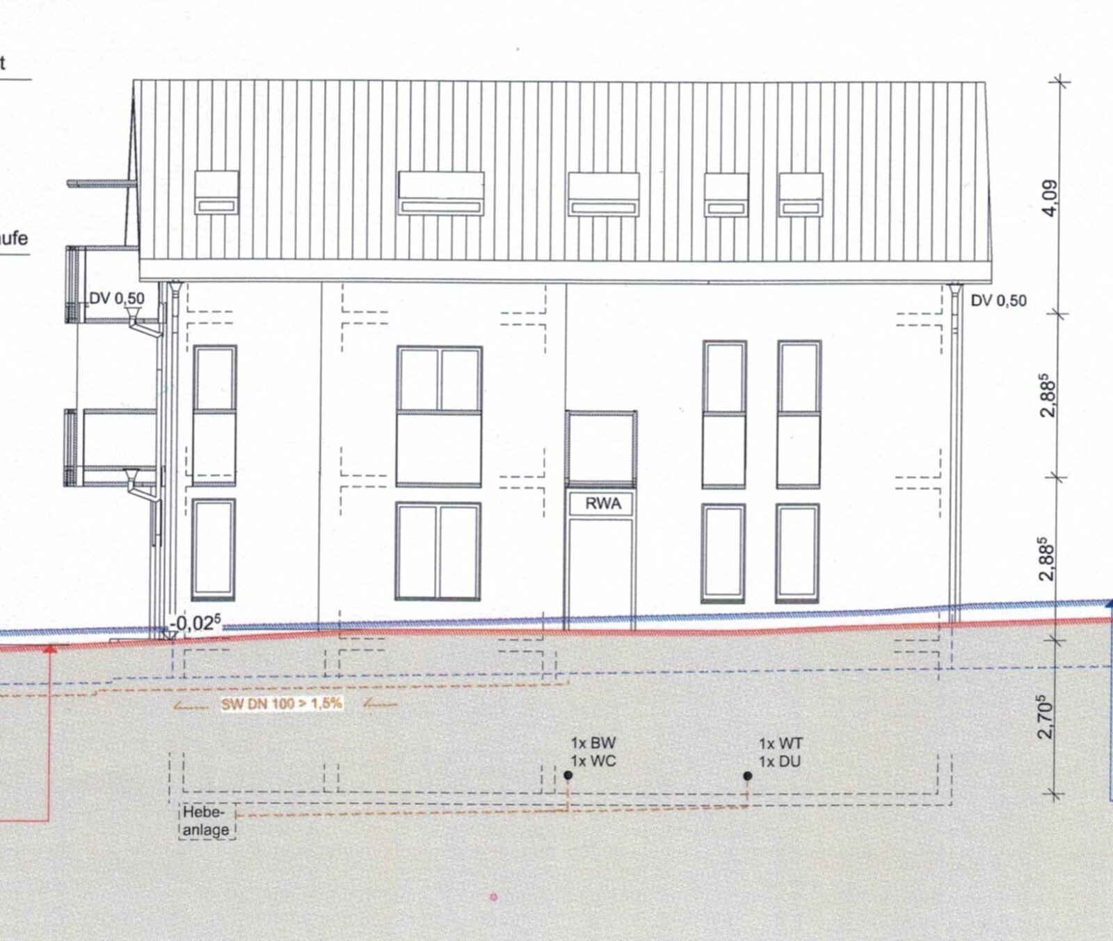 Ansicht Ost Ansicht Ost
