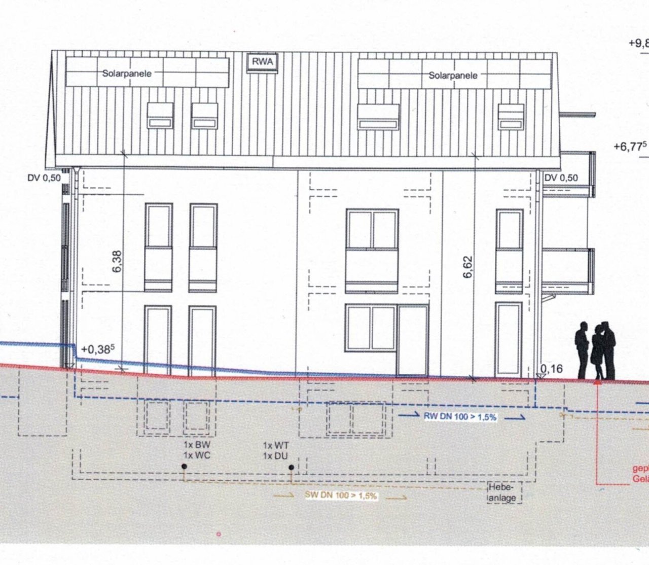 Ansicht West Ansicht West