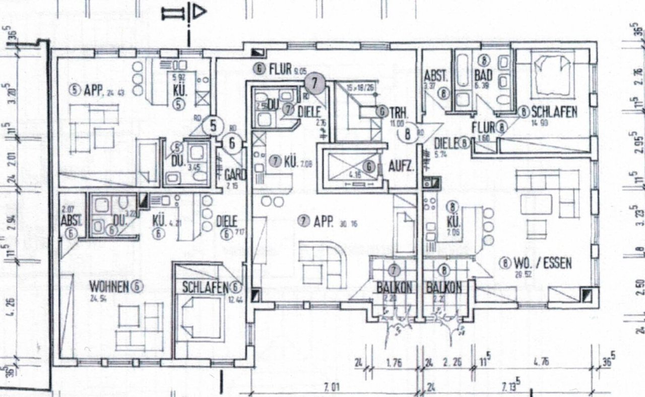 Grundriss 3. Stock Grundriss 3. Stock