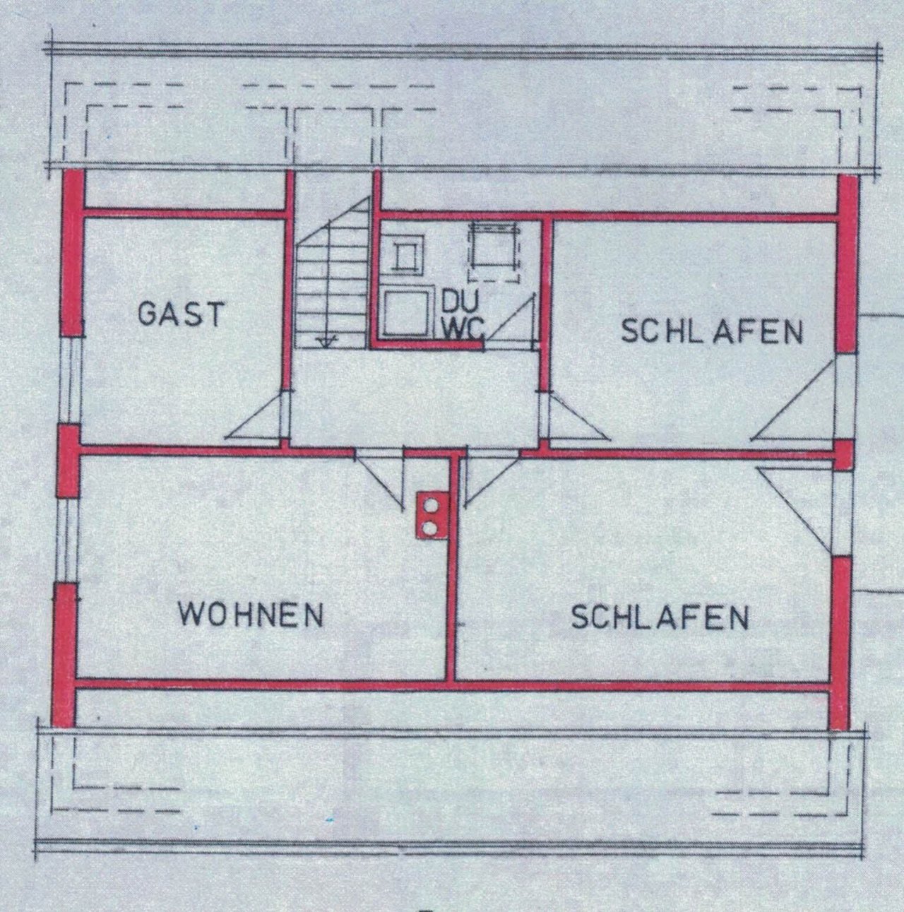 Grundriss Dachgeschoss
