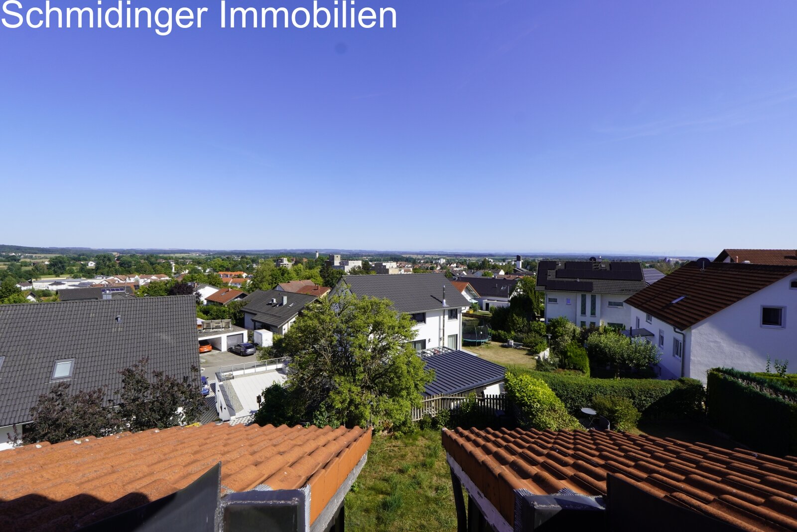 Ausicht vom Dachgeschoss Ausicht vom Dachgeschoss