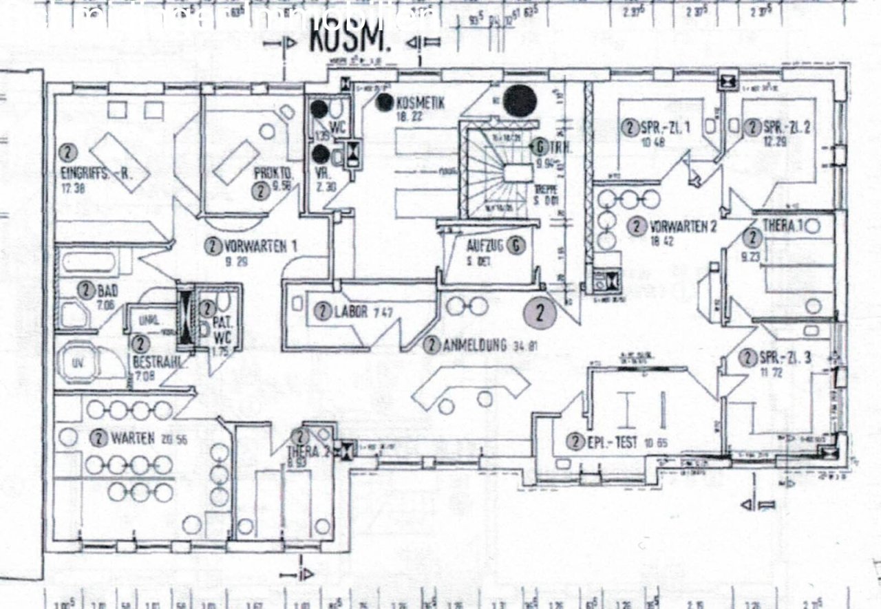 Grundriss 1. Stock